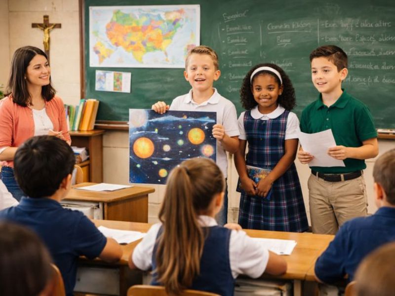 How Catholic Schools Help Students Speak with Confidence and Clarity